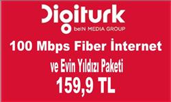 100 Mbps Sınırsız Fiber  İnternet ve Evin Yıldızı  159,9  TL  